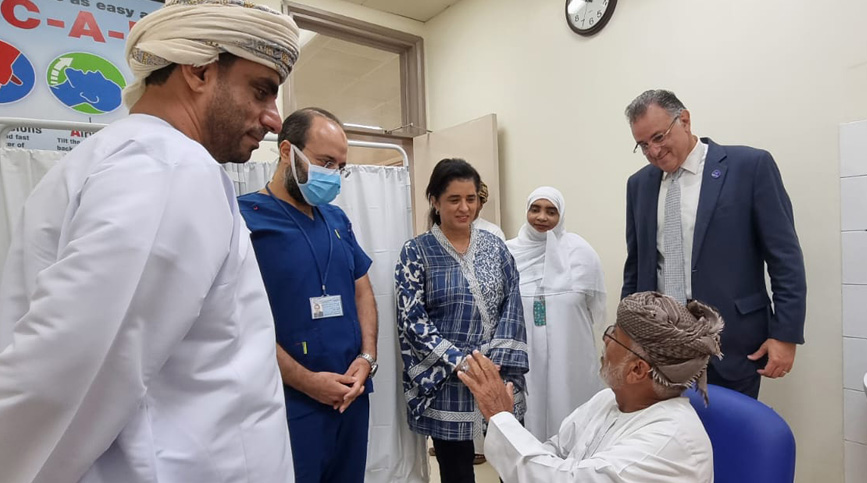 WHO Regional Director Dr Hanan Balkhy concludes her first official visit to Oman