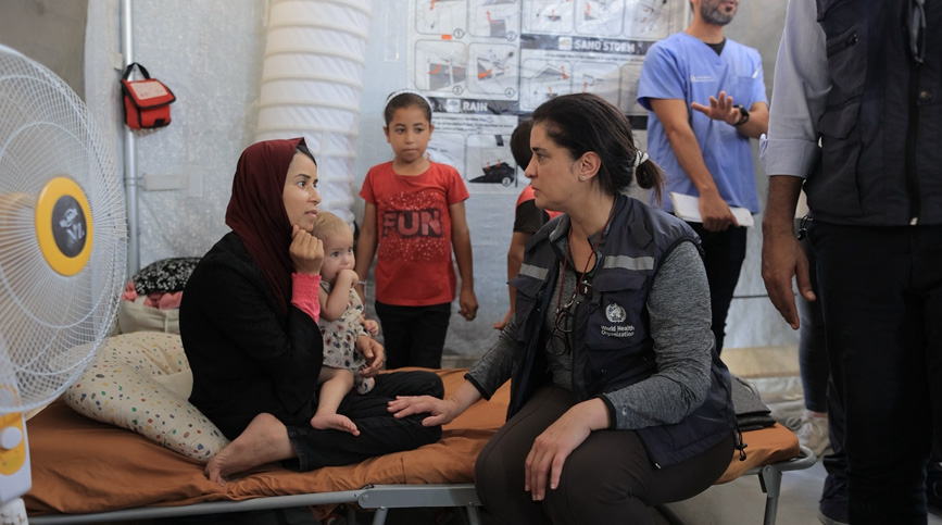 Statement by WHO Regional Director Dr Hanan Balkhy on visit to the occupied Palestinian territory