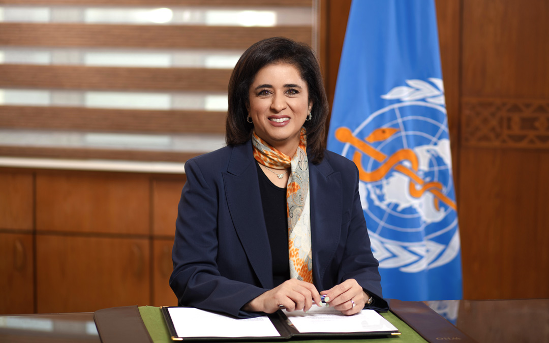 Dr Hanan Balkhy, WHO Regional Director for the Eastern Mediterranean