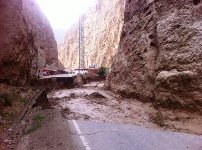 Major destruction on the Mazar-Kabul highway will obstruct supply delivery to affected areas