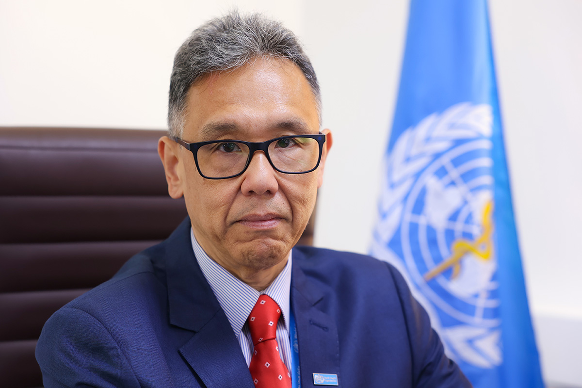 Dr Edwin Ceniza Salvador: WHO Representative for Afghanistan