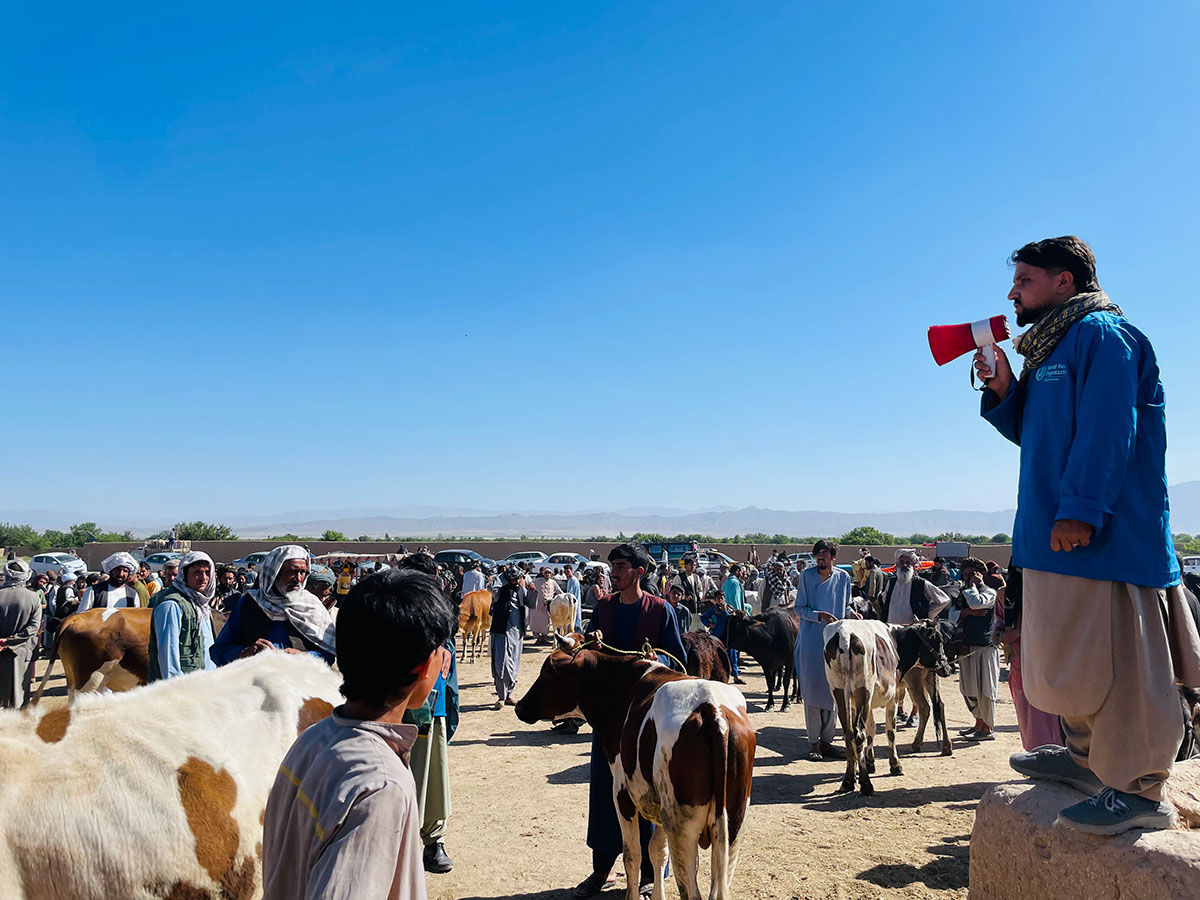 Empowered by RCCE campaign, Herat mobilizer saves lives