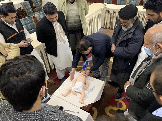 USAID helps WHO train front line providers in basic emergency care in Afghanistan