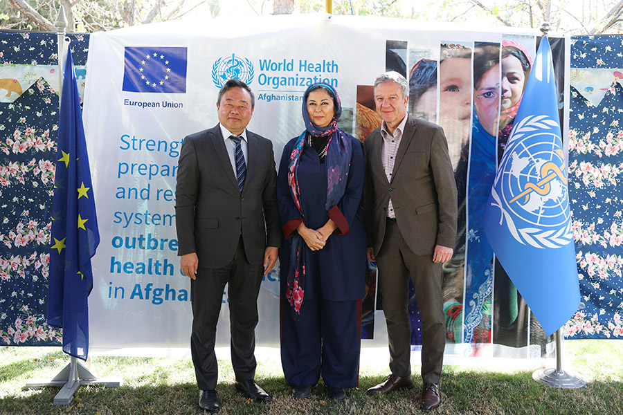 The EU provides €10 million to strengthen preparedness and response systems for outbreaks and health emergencies in Afghanistan