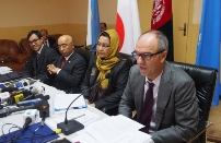 WHO and the Government of Japan sign a partnership programme to combat tuberculosis in Afghanistan