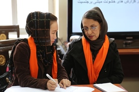 Afghan journalists learn to apply ethical principles in gender-based violence reporting