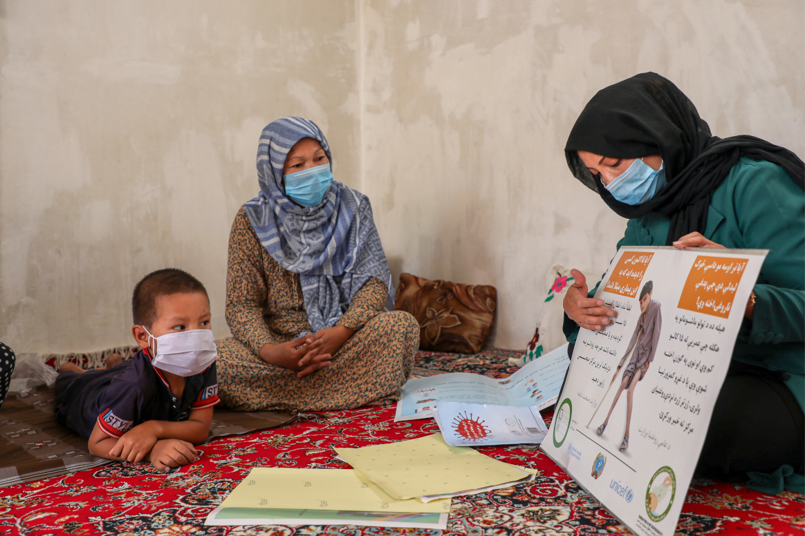 Meet a polio programme worker fighting COVID-19 in Afghanistan