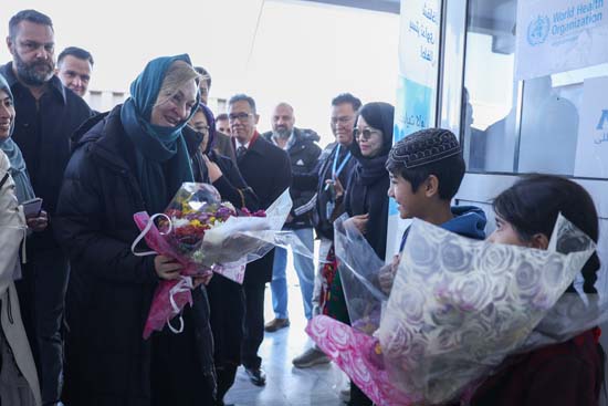 UN Envoy to Afghanistan visits the Women and Children Drug Treatment Centre in Kabul