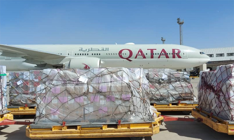 Qatar supports shipment of WHO life-saving medical supplies to Kabul