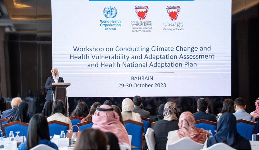 WHO-Bahrain-organizes-workshop-to-support-planning-for-climate-resilient-health-systems