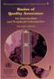 L'image nous montre la page de couverture de la publication : "Principes de base de l'assurance qualité: pour les laboratoires intermédiaires et périphériques " (version anglaise uniquement)