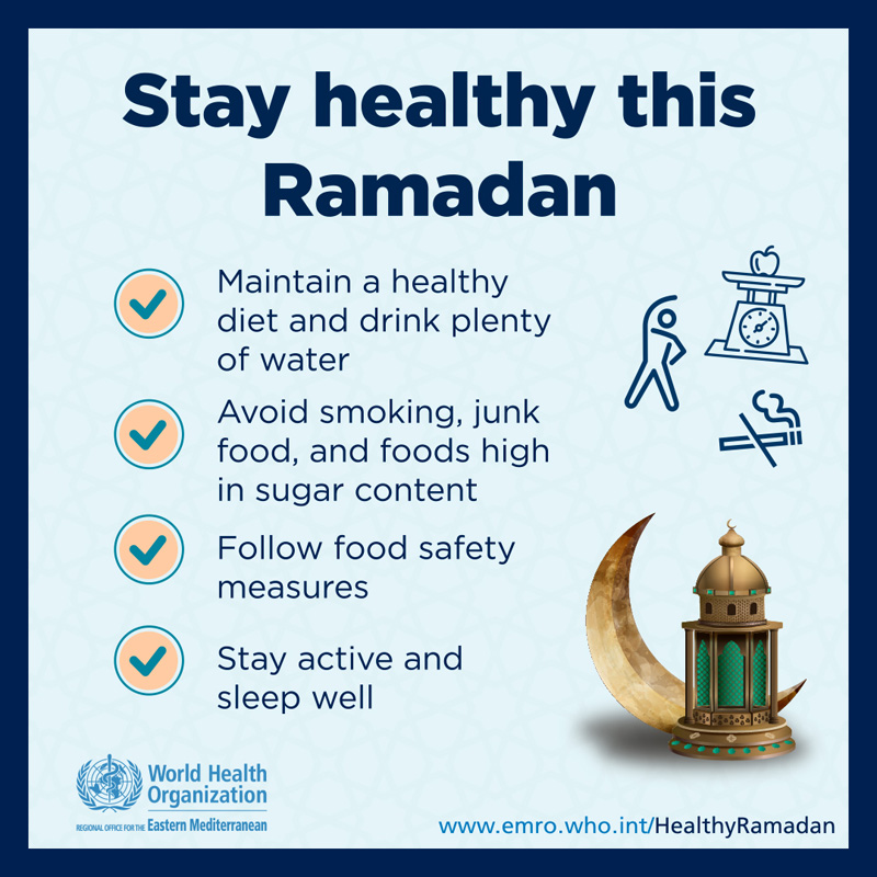 COVID-19 and healthy Ramadan