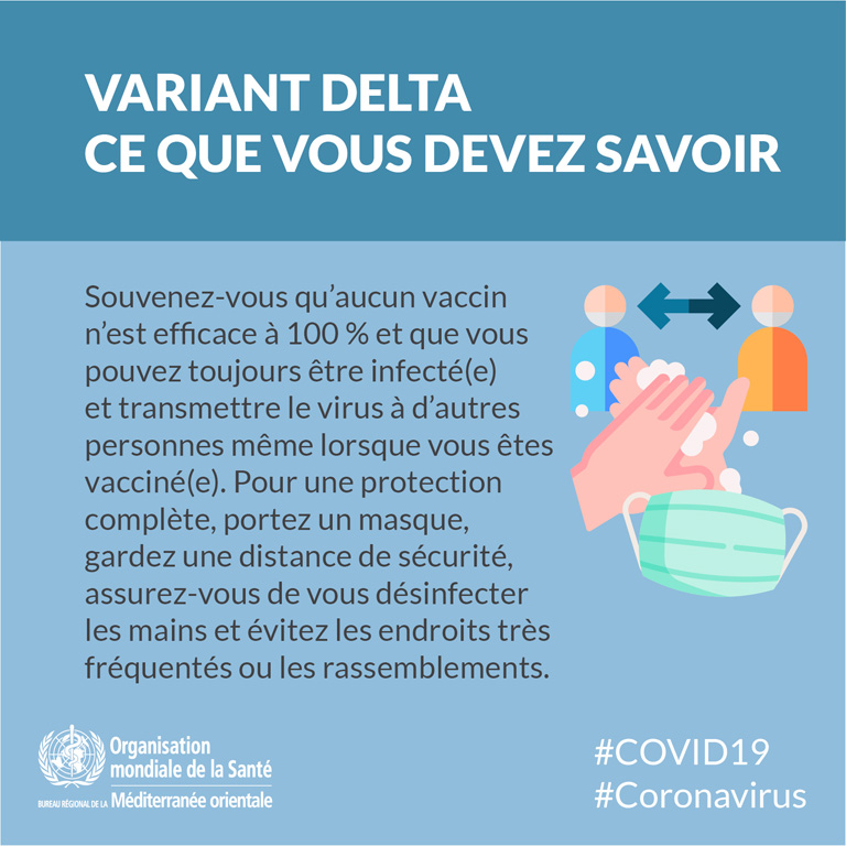 Delta variant social media card 6 - French