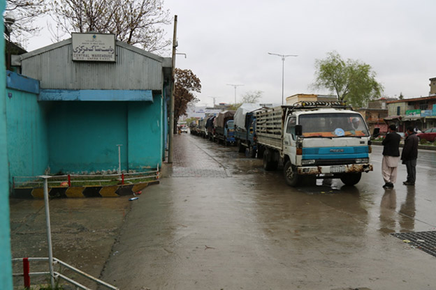 In mid-April, trucks carrying protective gear and medical equipment, including beds, oxygen concentrators, and intubation and autoclave supplies, arrived in critical areas of Afghanistan.