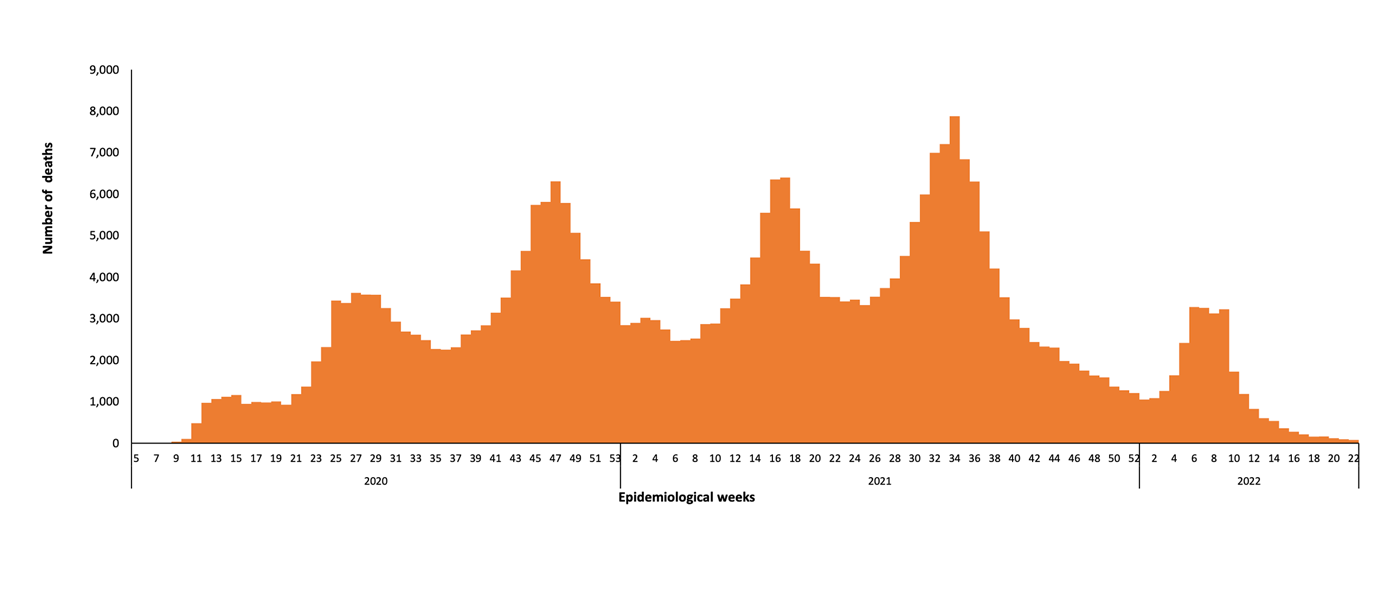 COVID-19-epidemiological-22-weeks-for-deaths