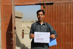 Ahmad Zia, 40, has worked for Afghanistan’s national vaccination programme for 10 years as a campaign supervisor. “I joined the vaccination programme because I want to serve our country and to see people protected from infectious diseases. The security situation is good in the area where I work, but unfortunately many provinces still suffer from conflict and insecurity, making immunization efforts more difficult,” he says.