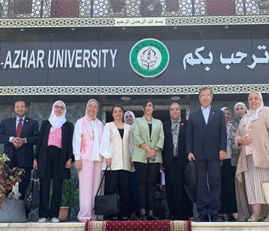 World Health Organization's (WHO) Site Visit to Al-Azhar University, Cairo, Egypt for Eastern Mediterranean (EM) Regional COVID-19 Vaccine Effectiveness Study - August 2023
