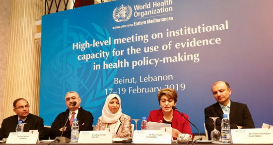 High-level meeting on institutional capacity for use of evidence in health policy-making