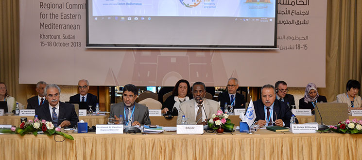 65th Session of WHO’s Regional Committee for the Eastern Mediterranean opens in Khartoum