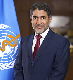 Dr Ahmed Al-Mandhari, WHO Regional Director for the Eastern Mediterranean