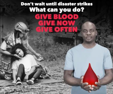 World Blood Donor Day: Don’t wait until disaster strikes. Give blood now.