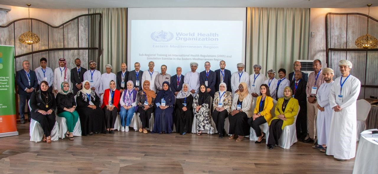 Strengthening global health security: WHO hosts a subregional training workshop in Oman