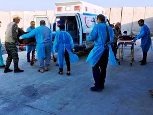 Within hours of opening its doors, Athbah trauma field hospital treats casualties from west Mosul