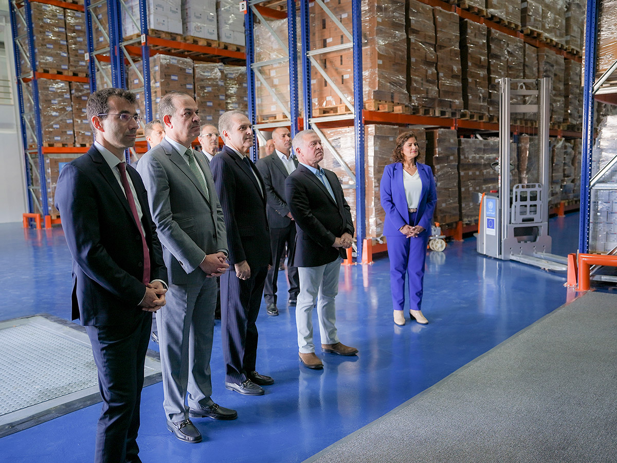 Jordan’s Ministry of Health opens the first advanced central warehouse for medicines in the public sector 