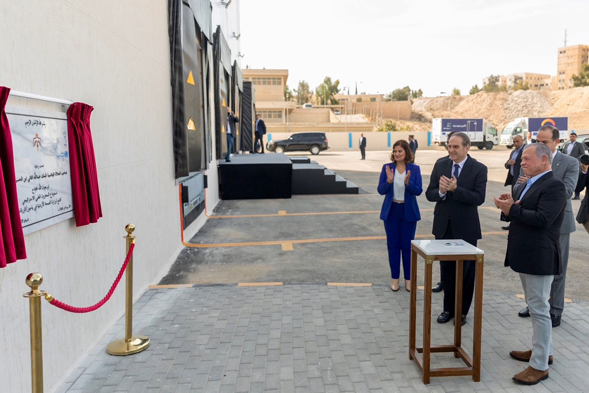 Jordan’s Ministry of Health opens the first advanced central warehouse for medicines in the public sector