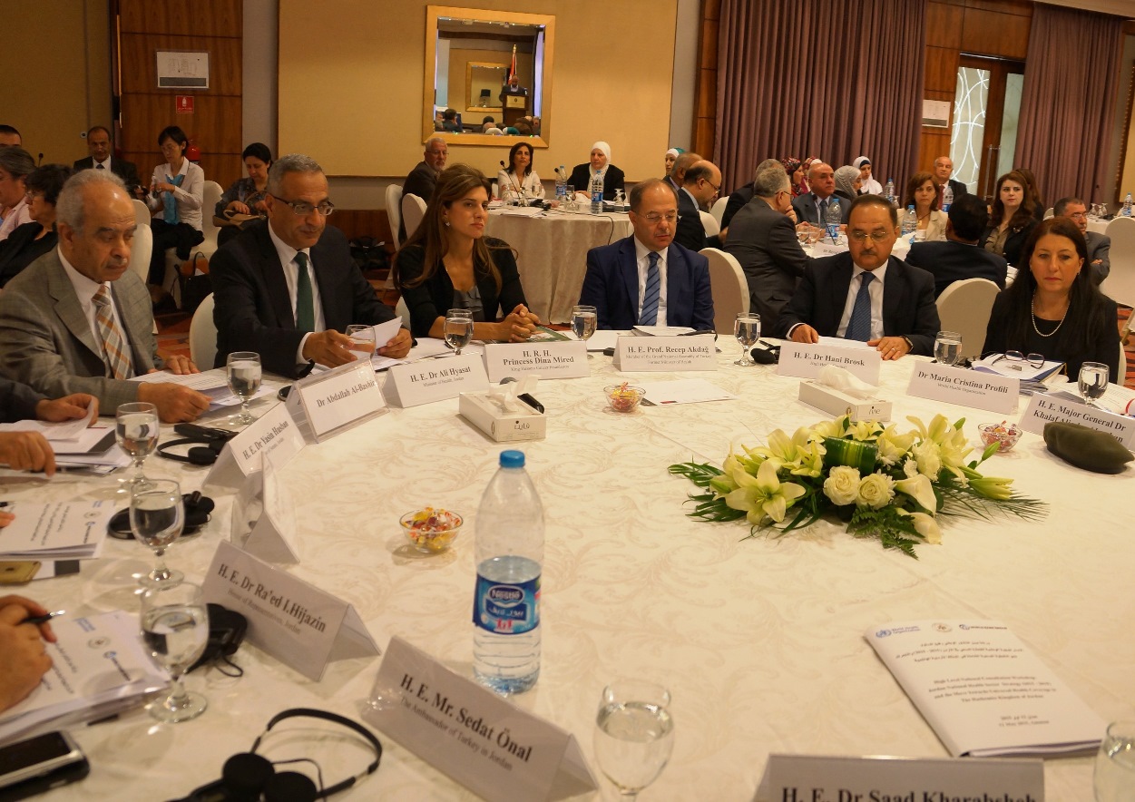 Highl level national consultation workshop: Jordan national health strategy (2015-2019) and the move towards Universal Health Coverage in the Hashemite Kingdom of Jordan