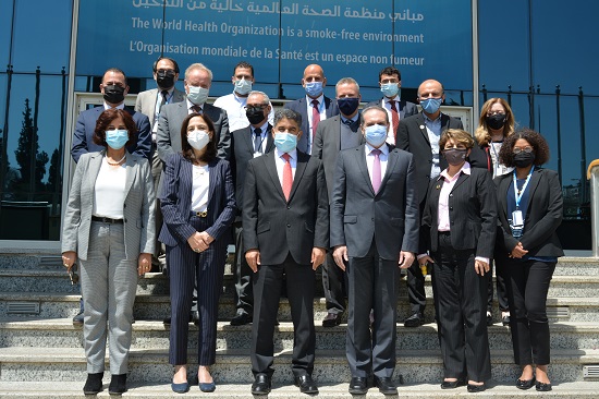 Minister of Health of Jordan's visit to the WHO Regional Office for the Eastern Mediterranean