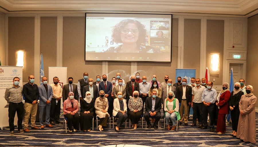 Ministry of Health and WHO conduct rapid response teams training of trainers workshop in Jordan