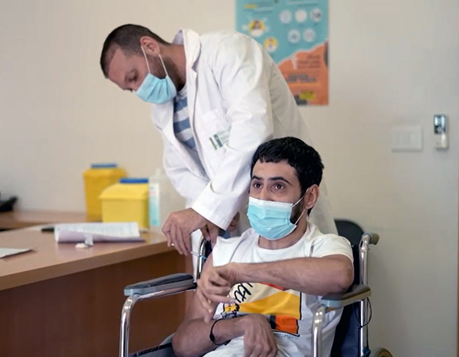 A small step toward vaccinating people with physical disabilities in Lebanon