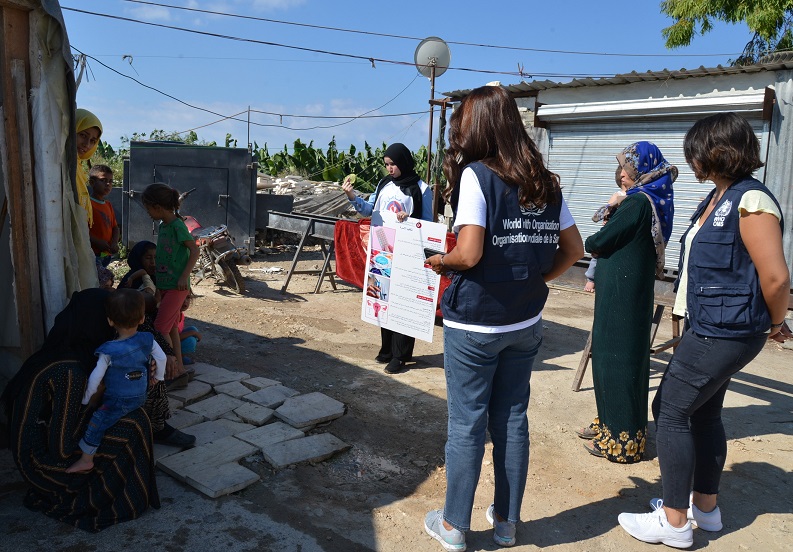 WHO Representative visits centre in south Lebanon