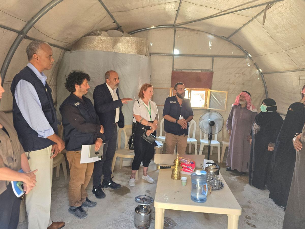 Feld visit to Arsal municipality to assess the state of water and sanitation services