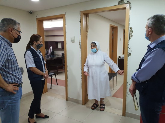 Towards recovery after the blast: Rosary Sisters Hospital, Beirut