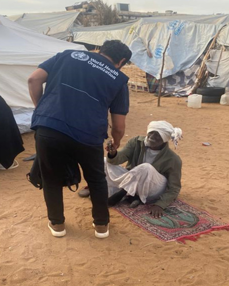 Overcoming health barriers for elderly Sudanese refugees in Libya