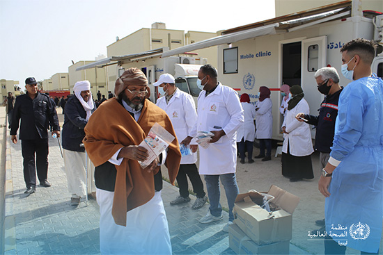 Mobile clinics restore primary health services to people in need in Libya