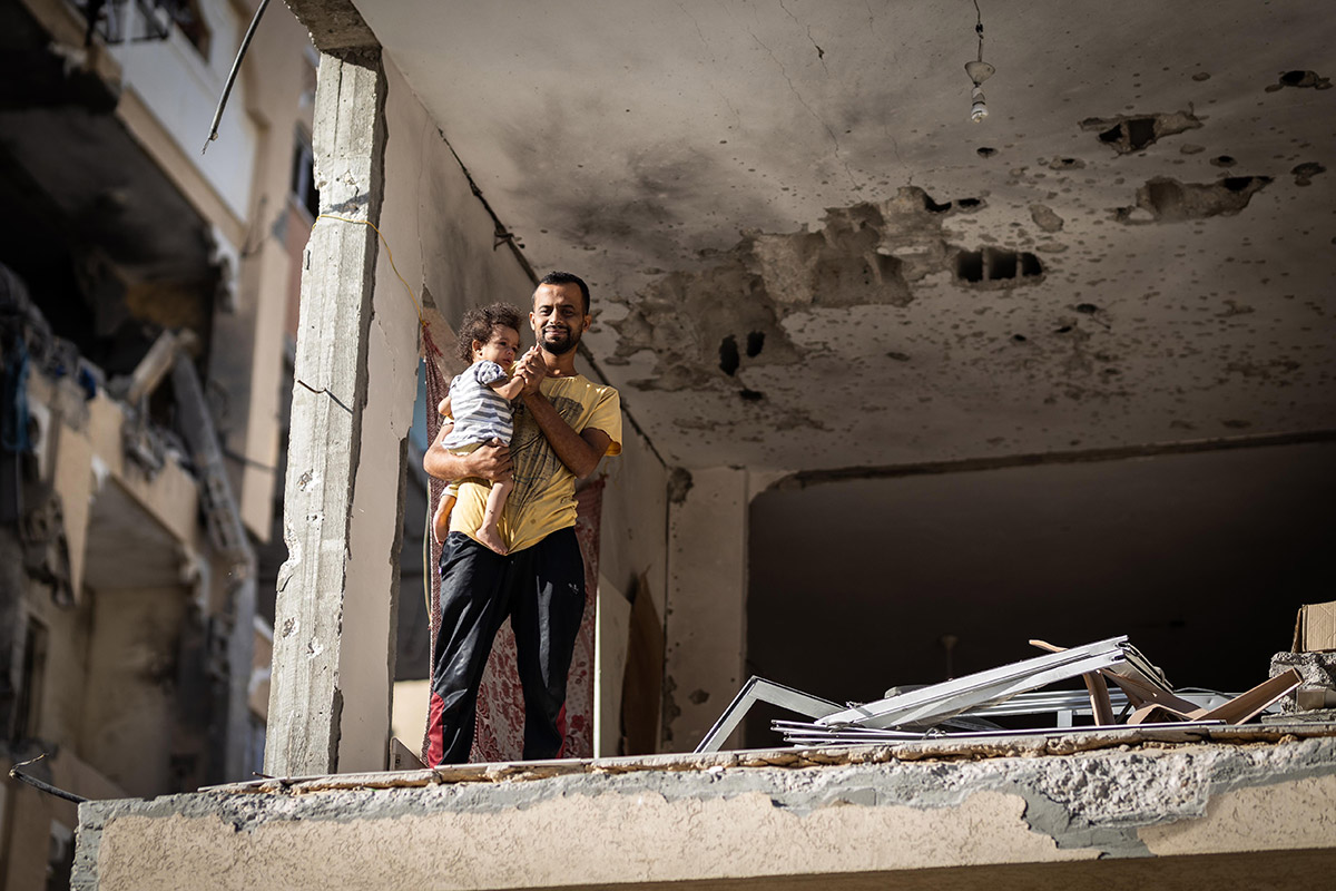 Intense bombardments, mass displacements and lack of access in northern Gaza force the postponement of polio vaccination campaign