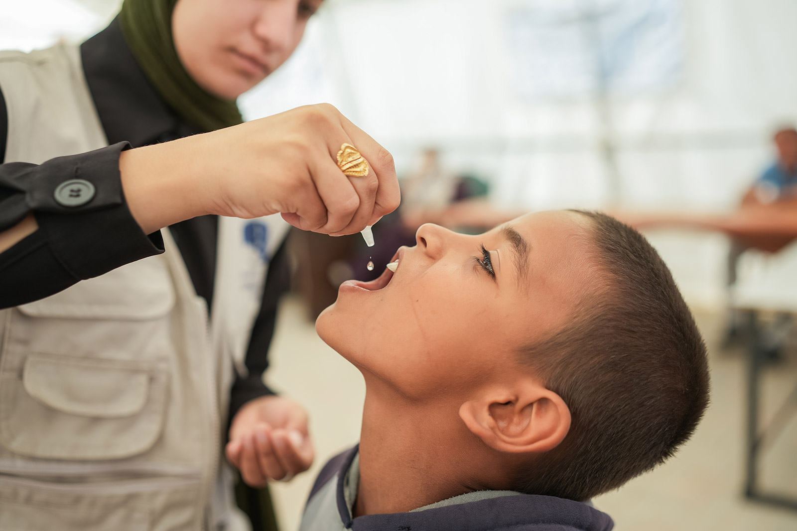 Mass polio vaccination campaign to continue in the Gaza Strip