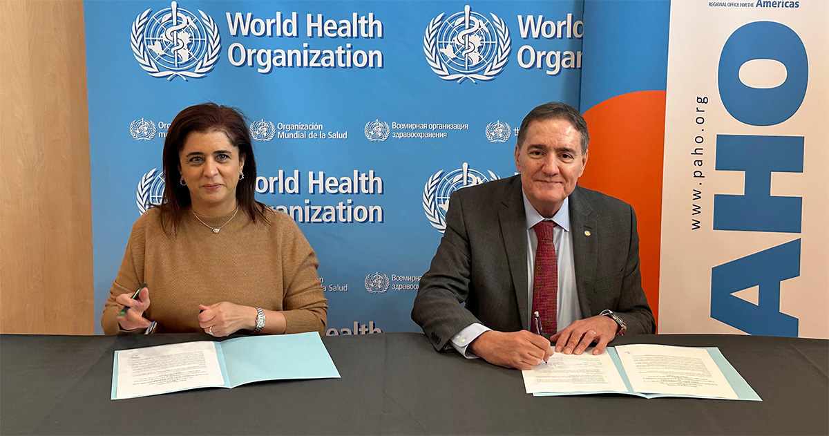 WHO’s Region of the Americas and Eastern Mediterranean Region sign an agreement to enhance access to medicines