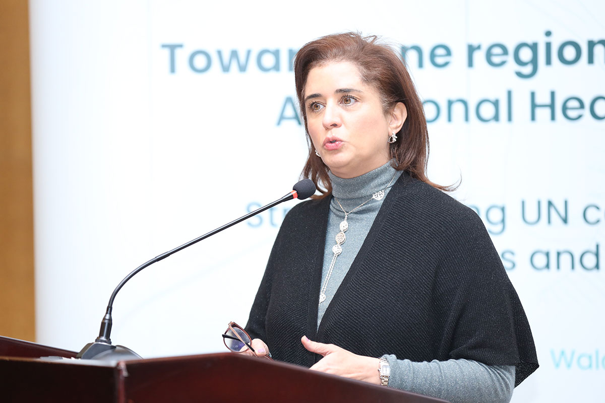 WHO Regional Director for the Eastern Mediterranean Dr Hanan Balkhy. Photo credit: WHO