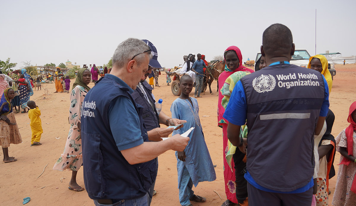 WHO Steps Up Cross-Regional Efforts for Sudan’s Humanitarian Emergency