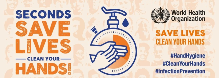 World Hand Hygiene Day: ‘Seconds save lives – clean your hands’