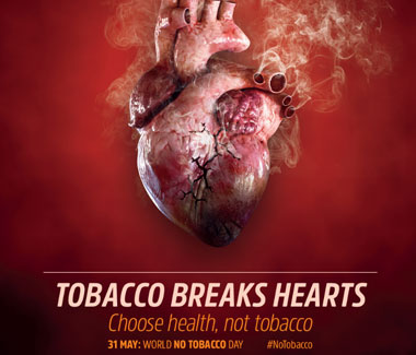 Tobacco breaks hearts