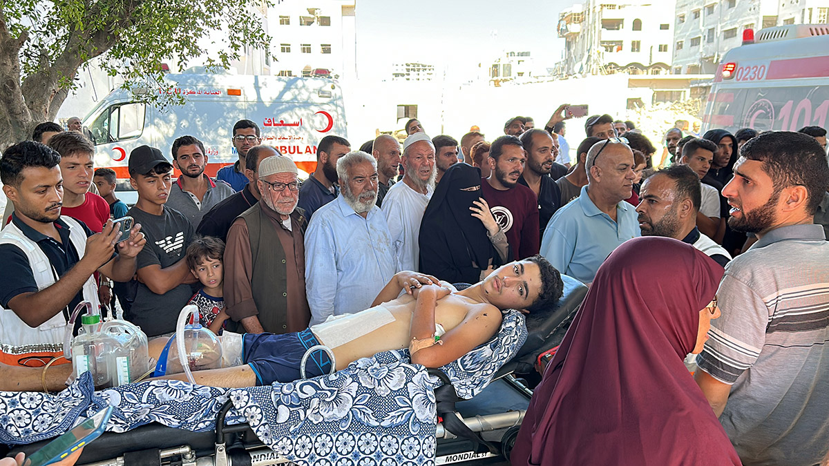 Patients transferred, critical supplies denied as high-risk, on WHO-led joint mission in northern Gaza amid intense hostilities