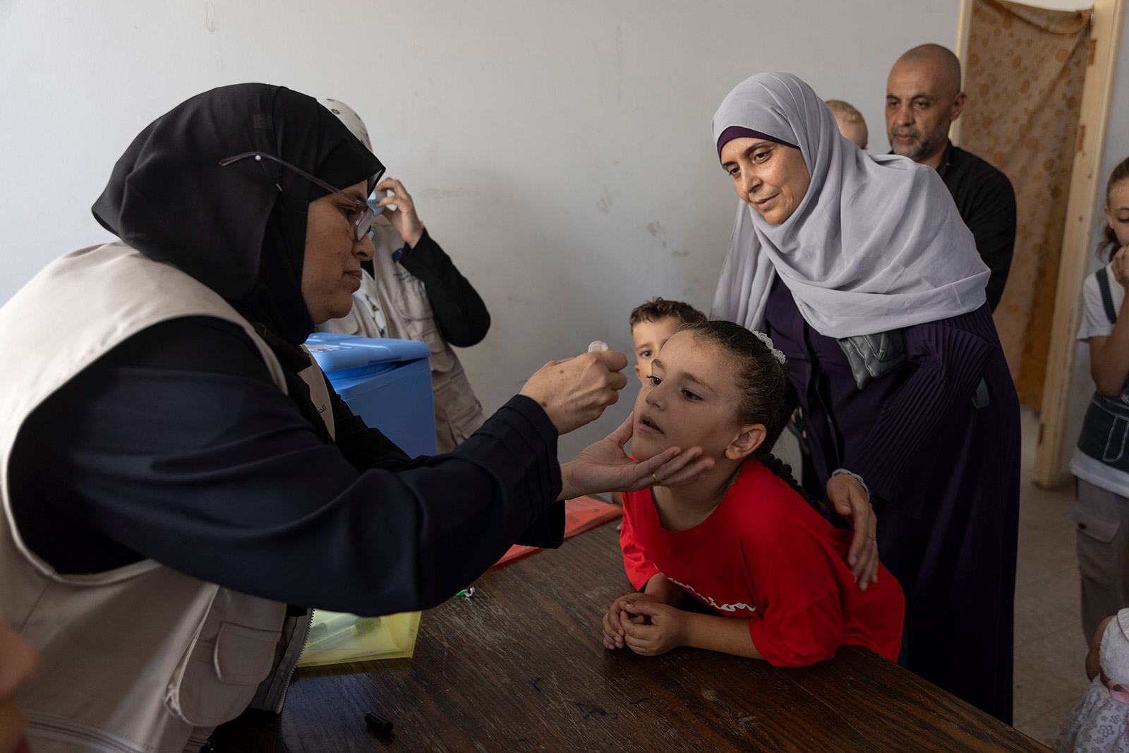 First phase of polio campaign concludes successfully in Gaza 