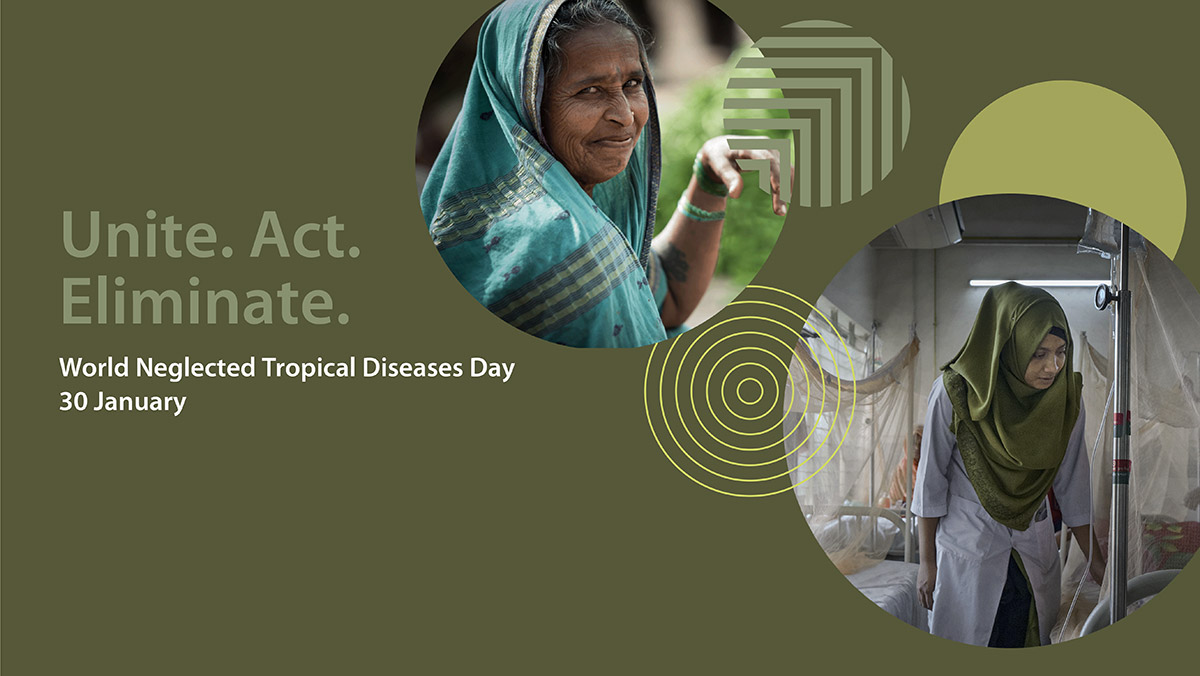 WHO calls for global action on World Neglected Tropical Diseases Day 2025: Unite. Act. Eliminate.