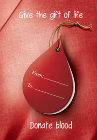 Give the gift of life: donate blood