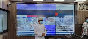 WHO visits the Emergency Management Centre at the Ministry of Health